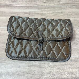 BRIGHTON / Your True Color Gold Iridescent Carry All Pouch